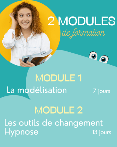 2 modules de formation pour devenir Maître Praticien PNL