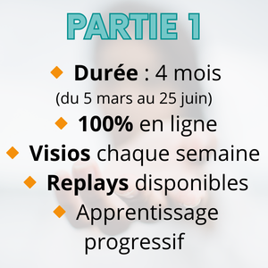 Partie 1 du Parcours EQUILIBRE 100% en ligne pour le développement personnel